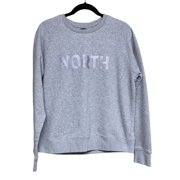 Askov Finlayson Sweatshirt Graphic Print North Reflective Gray Women’s Size XL - Picture 1 of 7